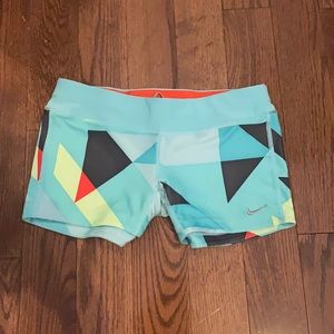 Colourful Nike Dri-Fit shorts